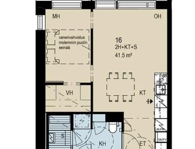 Hervannassa Uusi Saunallinen Kaksio + Parkkipaikka + Ratikka 아파트